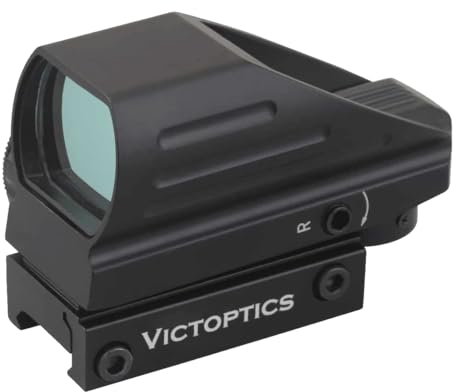 Vector Optics VictopticsZ3 1x22x33 Rotpunkt Visier für Sport, Airsoft und Jagd, Luftgewehr, Ziel-Visier, Reflex-Visier, Red-Dot zum zielen (Schwarz)