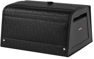 Ergocar Organizer Per Bagagliaio Auto, Scatola Portaoggetti In Pelle, Contenitore Per Attrezzi e Accessori, Pieghevole, Magnetico, Impermeabile, Adatto Per Auto/Suv/Camion/Veicoli
