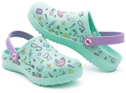 Nurse is Love Sabots Femme - Sabots Eva Légers, Chaussures Casual Mode | Cadeau Original pour Elle | Design Amusant - PT Inst A 38