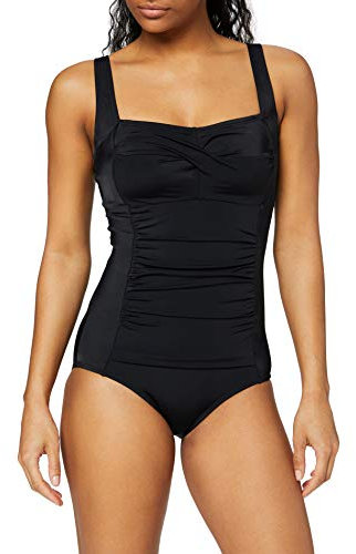 Dorina Damen Fiji Einteiler, Schwarz, L