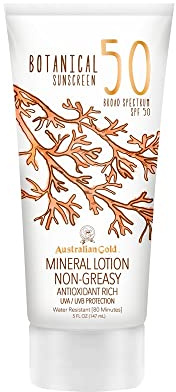Australian Gold LSF 50 Botanical Mineral Lotion - Sonnencreme - Sonnenlotion, 147 ml