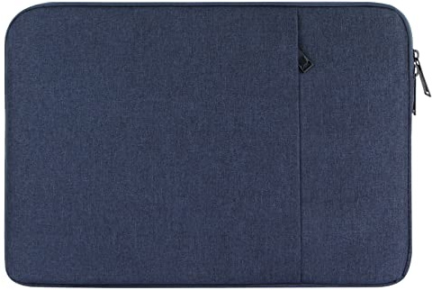 Chelory 13 14 Inch Laptop Sleeve Bag for 13 Inch MacBook Air Pro 14 inch MacBook Pro, 13.3 13.6 14 Inch Notebook Computer Ultrabook Shockproof Protective Cover iPad Tablet Carrying Case, Dark Blue