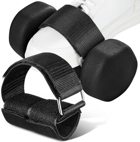 Toddmomy Correa De Tobillo Para Mancuernas Ajustable Con Material Antideslizante Accesorios De Gimnasio Para Ejercicios De Piernas Y Levantamiento De Pesas 2 Piezas