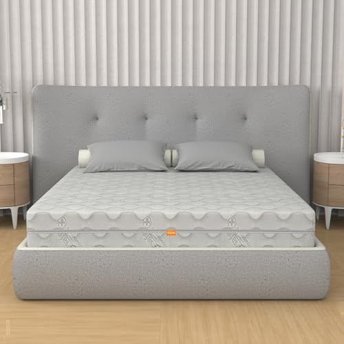 MiaSuite Materasso Sfoderabile Memory Foam e Molle Insacchettate, matrimoniale 170x200 alto 25 cm - Ortopedico, Rigidità Medio-Alta, Rivestimento Silver - Box System, 100% Made in Italy | Sensation