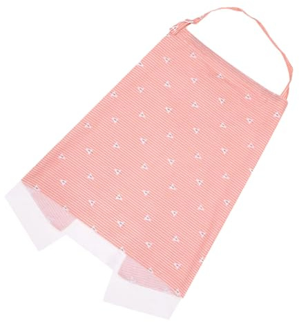 GOOHOCHY Toalla de Lactancia Materna Rosa para Exteriores, Ligera y Segura, Cubierta de Alimentación para Madres Primerizas, Protección Cómoda Lactancia