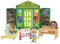 CoComelon CMW0067 - Deluxe Spielset Schule, mit 3 beweglichen Figuren und Zubehör, Spielzeug ab 3 Jahren