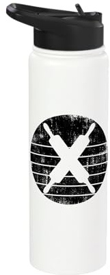 Rolling Pins Sketch Baking Lover Pastry Stainless Steel Insulated Water Bottle