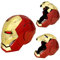 Autoking Iron-Man MK 5 Helmet with Jarvis Voice & Remote&Touch Controlled Open/Close Mask, 1:1Adult Wearable Super Hero Mask&Movie Prop for Halloween&Birthdayand&Christmas（Golden）