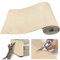 Trimmbare Selbstklebende Kratzteppich Katze Wand Kratzschutz Sofa Schutz Kratzmatte Teppich 60X200CM Couch Schutz von DIY Krallen Katzenteppich (Reisweiß, 60 * 200cm)