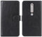HP MOBILE - Nokia 6.1 Case, Nokia 6.1 Leather Case, Nokia 6.1 Book Flip Leather Wallet Cover with Card Slots For Compatible Model With Nokia 6.1(BLACK)