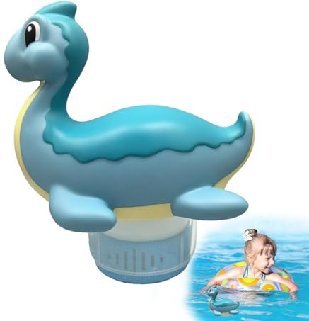 Flotador para Tableta de Piscina | Flotador Flotante del Dispensador de Cloro: Herramienta de Mantenimiento del Cuidado Agua de la Bañera de Hidromasaje SPA para el Jardín, El Parque, Patio