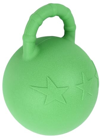 Annadue Caballo, Pelota Lenta para Caballos, Pelota de Entrenamiento Ecuestre de Goma Ligera, de Juego Interactiva Divertida para Perros Caballos Saltarina