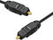 TNP Optisches Kabel, Digital-Audiokabel, 2m - Toslink/SPDIF-Lichtleiterkabel zur Verbindung von Soundbar, Stereoanlage, Heimkino, Xbox One & PS4