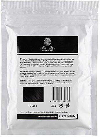 Fidentia Premium Schütthaar 40g Nachfüllpackung | Medium Brown - Mittelbraun