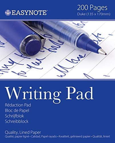 Just Stationery 3X100 Sheet Lined Duke Pad - Classic Letter Writing Paper - White