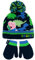 Peppa Pig George Hut und Fäustlinge Kinder gestrickt Winter Mützenhandschuhe