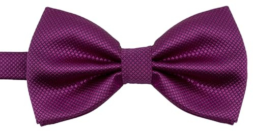 IMAXWAVE Pajarita Moderna, Elegante y Ajustable para Hombre - Ideal para Bodas, Eventos Formales, Corbata de lazo Moderna Preatada y con Gancho - Ajuste Perfecto