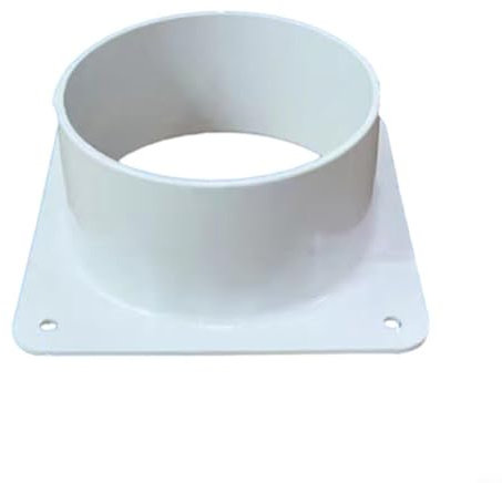 CNANRNANC Canal de ventilation Bride de raccordement droite Tuyau d'aération en plastique Outils Connecteur de conduit de ventilation (100 mm), J40ZRLQY775GHZX84FZRW9LJE473