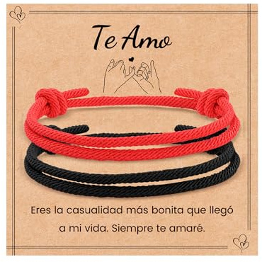 MANVEN Regalos Parejas Pulseras Parejas Novio Novia Cumpleaños Aniversario