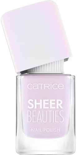Catrice Cosmetics Sheer Beauties Nail Polish Vernis à Ongles, Éclaircissant, Correction des Couleurs, Translucide (10,5 ml)