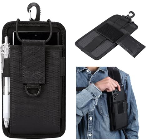 Compatibile con iPhone 16 15 14 13 12 Pro Max zaino tracolla custodia, attacco zaino cellulare custodia per telefono cellulare custodia da trasporto per Galaxy S25 S24 S23 S22 Ultra