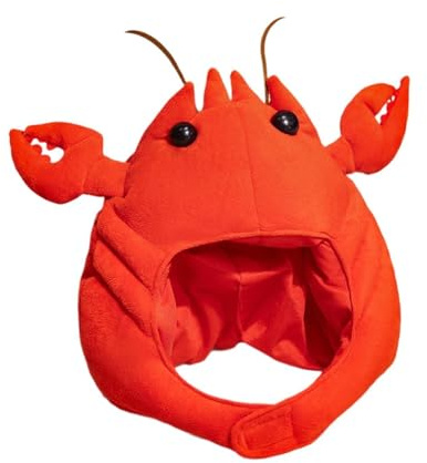 Cappello da costume aragosta Copricapo Animale da Travestimento