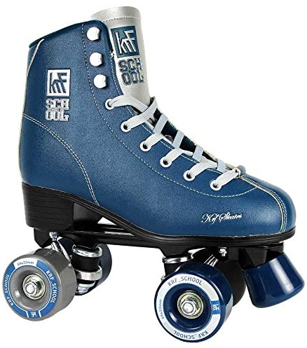 KRF SCHOOL KRF Patin Roller School ALU New Pro Blue, Erwachsene Unisex, Blau, 43