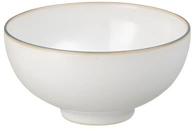 Denby Studio Grey White Rice Bowl 480ml - Single of 1