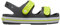 Crocs Crocband Cruiser Sandal T, Sandalias Unisex niños, Slate Grey Acidity, 19/20 EU