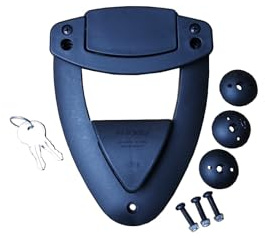 ORLETANOS KLICKFIX Mot Sistema de cambio rápido compatible con Klick-Fix para alforjas, bolsas basculante, maletín de aluminio, maletín de moto