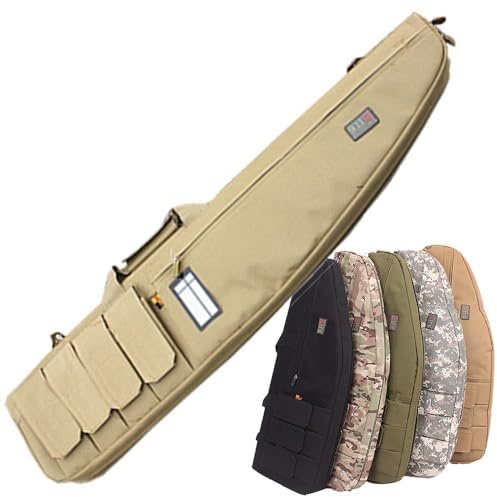 WSFZEG Funda Blandas para Armas ​Larga, Bolsa para Rifle Funda para Transporte De Armas Mochila para Pistola con Cerradura Carabina Bolsa Almacenamiento Y Transporte De Armas De Fuego