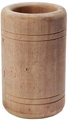 Samyuktha Vijaysar - Bicchiere in legno per erbe ayurvedico Jamun, controllo diabete e zucchero, in vetro (Khadi Jamun, marrone)