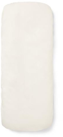 Moonboon Spannbettlaken - Natur - 35 x 90 cm - Weich, Atmungsaktiv & Langlebig - Perfekte Passform für Babyhängematten- & Wiegenmatratzen