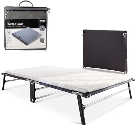 JAY-BE CE120 Compact Folding Bed with Mattress & Storage Cover Small Double