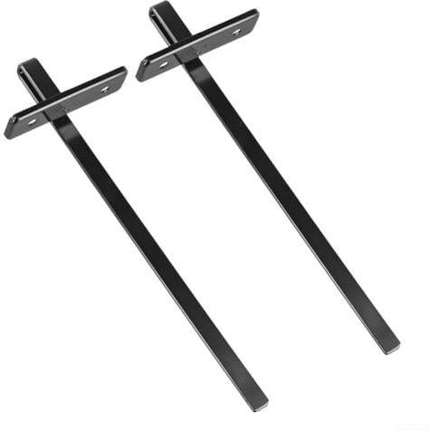 Jotekonoby Guía de valla de corte de sierra circular 164095-8, paquete de 2 reglas de borde de metal para BSS610 BSS611 5008MG 5604R 5704R 5801B accesorio de herramienta eléctrica