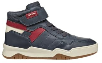Geox JUNIOR J Perth Boy MID Easy Entry Navy/DK RED 38_EU