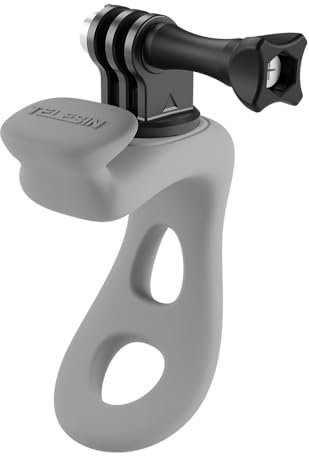 Camera Flexible Mount For Inssta360 ace pro, Bike Motorcycle Handlebar Roll Bar Holder Accessories, Camera Mount Strap, Flexible Wrap Band, for DJI Action Camera (Gray)