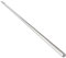 Flairdeco Schleuderstäbe / Gardinenstäbe ohne Griff, Plastik, Transparent, 125 cm, 2 Stück