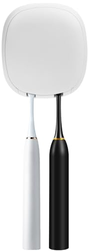 Esterilizador De Cepillo De Dientes UV, Soporte para Cepillo De Dientes De Baño Montado En La Pared con Función Esterilizadora, Recargable por USB, Secado Germicida UV Desinfectante Cepillo Dientes