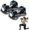 Verstellbare Kurzhantel-Paar – perfekt für Heim-Fitness-Workouts, Krafttraining und Muskelaufbau, platzsparendes Design für einfache Lagerung, vielseitige Hantel-Sets für Männer