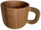 Voice of source Teakholz-Teetasse, handgefertigt, natürliches Massivholz, Bali (klein)