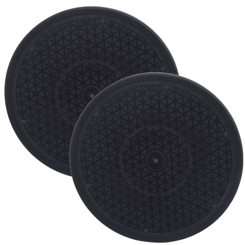 2 Pcs Plateau Tournant, 360 Degré Plateau Pivotant Universel Rond Tourne-Disque Rotatif Manuel avec Roulements à Billes en Acier pour TV Ordinateur Artisanat, Plantes à Bonsaï(25cm)
