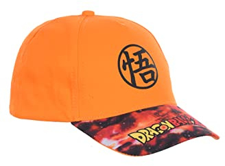 Dragon Ball Z Cappello per Ragazzi, Berretto Estivo Design Goku, Regalo per Ragazzo, Berretto Regolabile | Arancia
