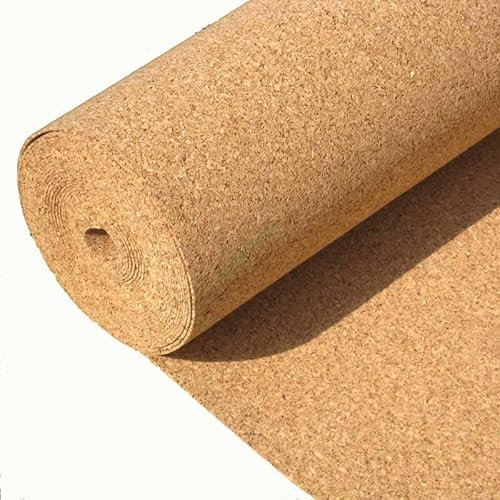 Cork Rolls 10m2 (107.63sqft) Tckicnkess: 2mm-8mm Tckicnkess: (3mm)