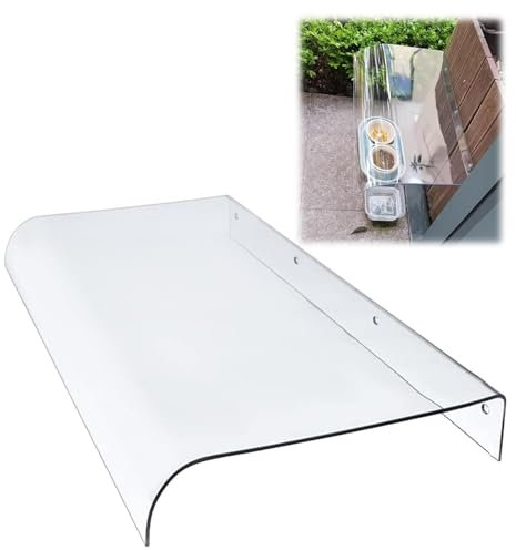 Front Door Awning Canopy For Sunlight Protection, 50cm 60cm 70cm 80cm 90cm 120cm Modern Window Awning, Outdoor Awning For Garden Patio Exterior