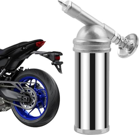 Fettinjektor für Fahrräder – Miniwerkzeug mit Nadeldüse und 80 Fassungsvermögen, kompakte Fettpresse | Handgeführter Hochdruck-Ölinjektor mit 1000 PSI Ausgangsdruck, Schmierinjektor für Schlag