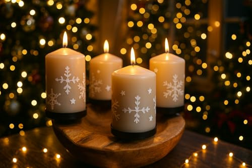 Ambientehome Teak adventskrans, rotskål, träskål, fruktskål, massiv ca 20–25 cm, dekorativ skål, ljusplockar med upphöjd kant