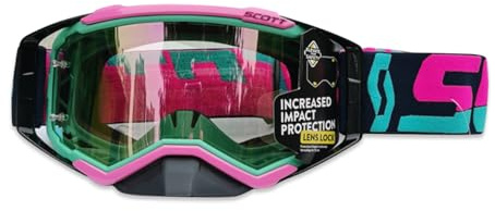OLYSPM Lunette Moto Cross,Masque Moto avec Protection Nasale et Doublure en Éponge à Trois Couches,Lunettes de Moto Anti-buée avec Protection UV pour Cyclisme,Ski,Escalade