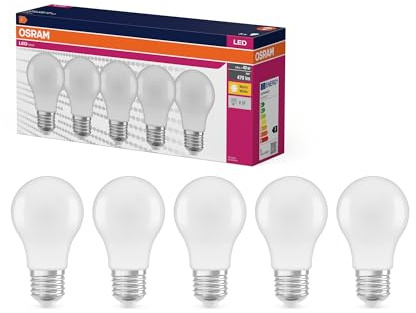 Osram Lampe LED Value Classic A40 forme d'ampoule 4,9 W 827, 2700 K blanc