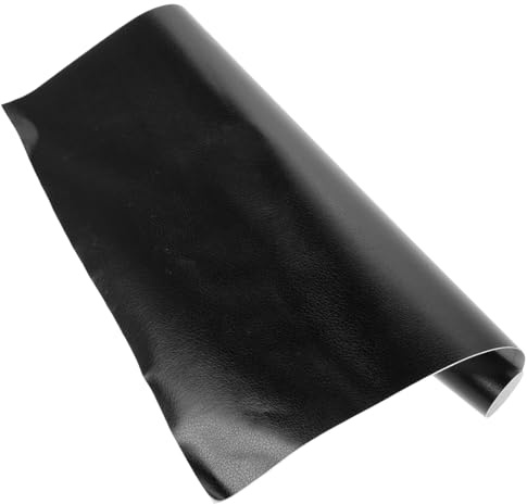 IMIKEYA Film de Protection Intérieur Texturé PVC pour Voiture Autocollant Adhésif de Modification pour Tableau de Bord et Intérieur Noir